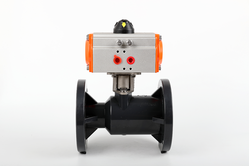 合肥气动法兰一体球阀